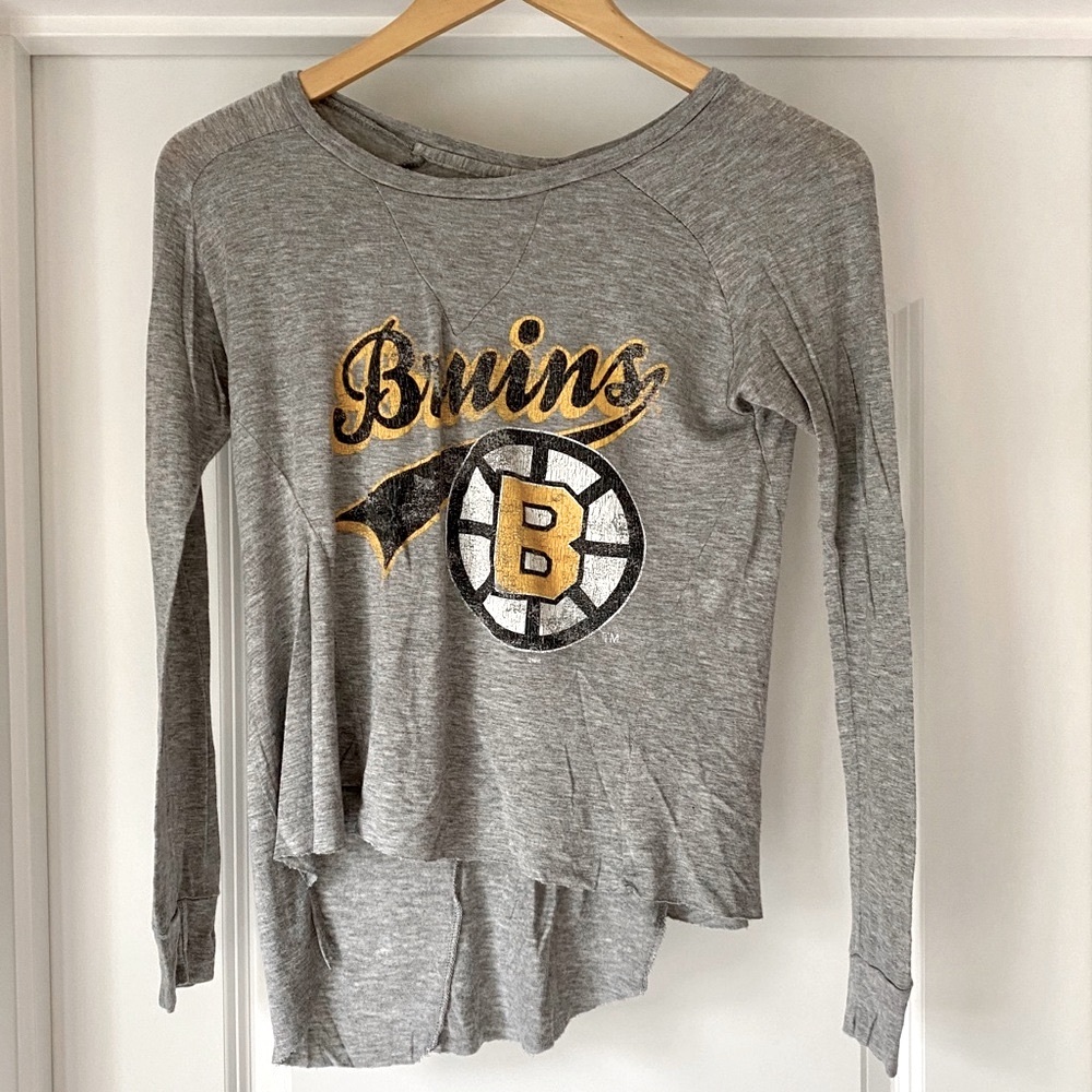 Boston Bruins Hi/Lo Hemline Tee (S)